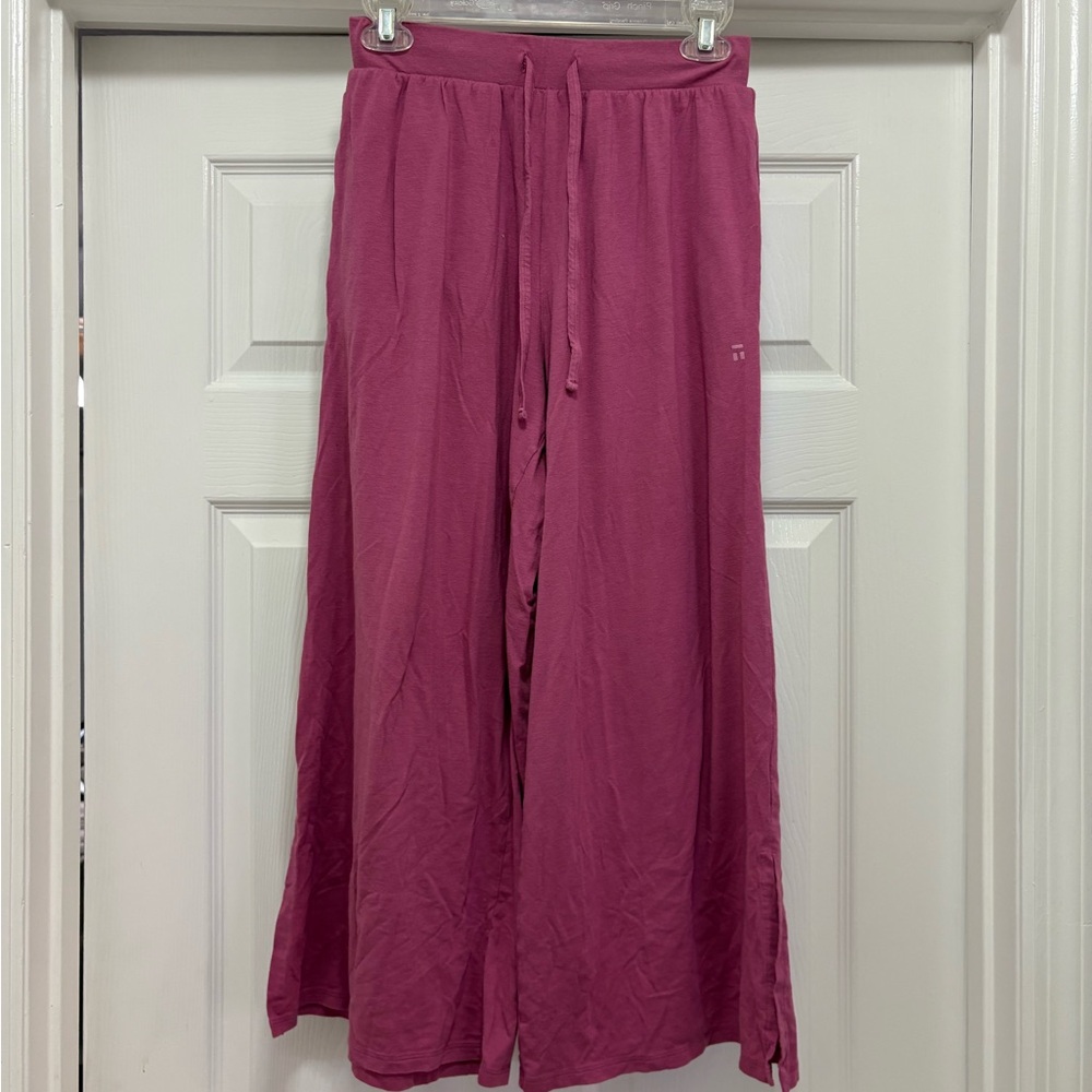 Tommy John Plum Wide-Leg Pajama Pants